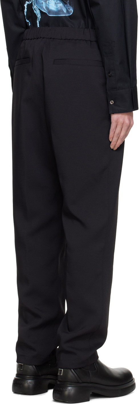 Wooyoungmi Black Drawstring Sweatpants