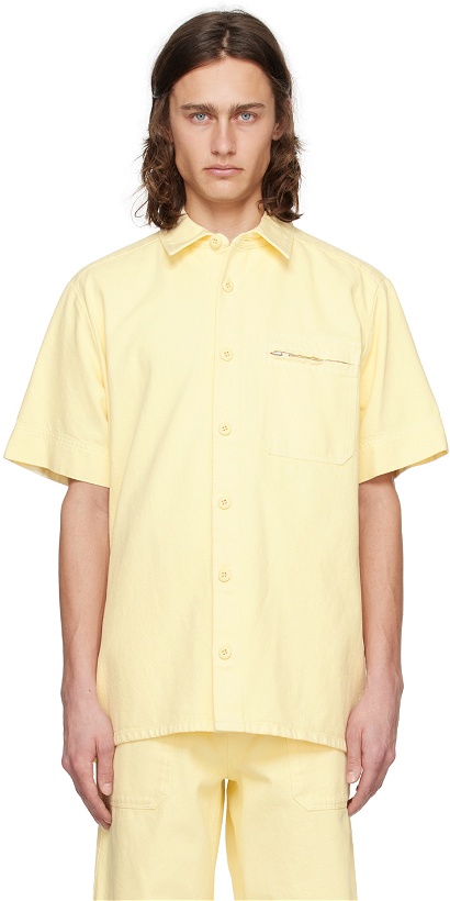 Photo: A.P.C. Yellow Nelson Denim Shirt