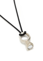 Alighieri The Hidden Reflection Sterling Silver Necklace - One Size
