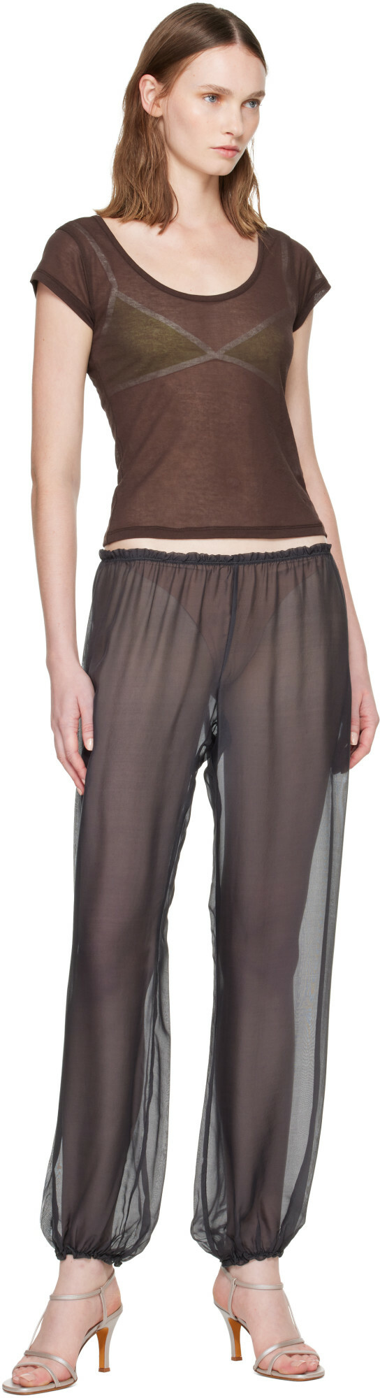 Paloma Wool Brown Nela T-shirt