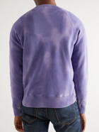 TOM FORD - Tie-Dyed Cotton-Jersey Sweatshirt - Purple