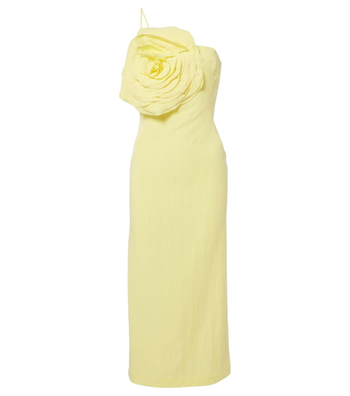 Photo: Blumarine Floral embroidered midi dress