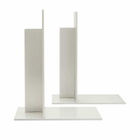ferm LIVING Lager Bookends - Set of 2 in Aluminium 