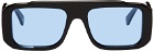 Marcelo Burlon County of Milan Black RETROSUPERFUTURE Edition Cruz Wings Sunglasses