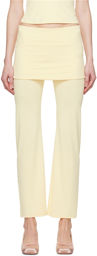 Photo: Sandy Liang Yellow Sound Trousers