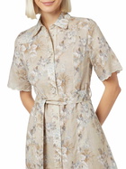 MC2 Saint Barth Woman Flower Linen Dress Hermione
