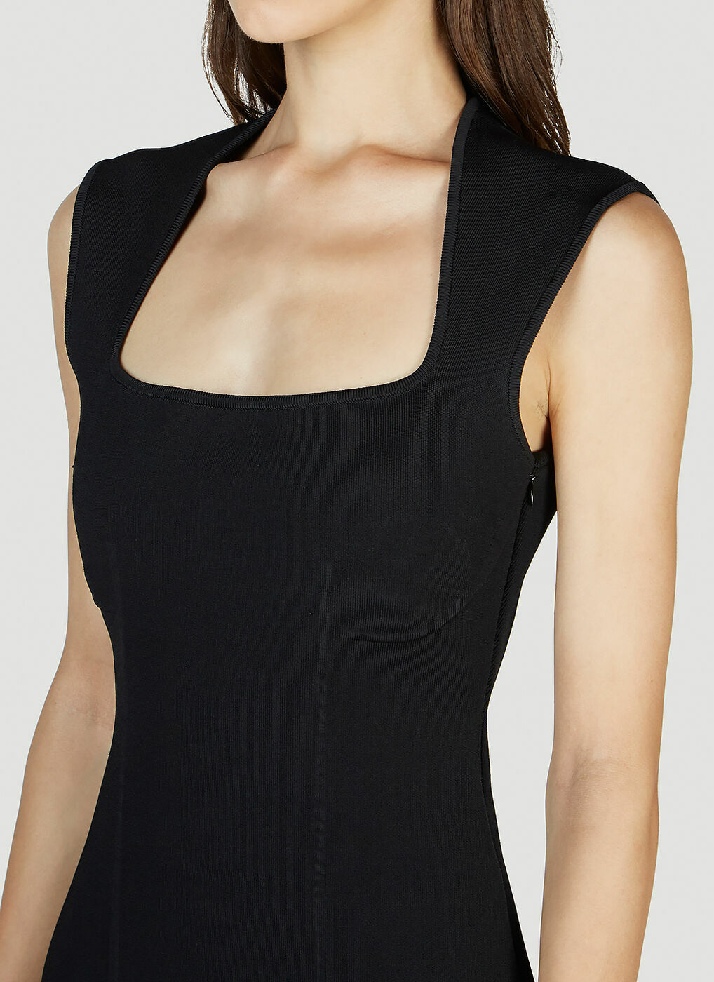 Bottega Veneta - Compact Dress in Black Bottega Veneta