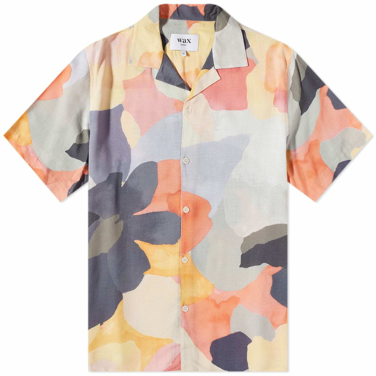 Wax London Men's Didcot Blossom Vacation Shirt in Pastel Wax London