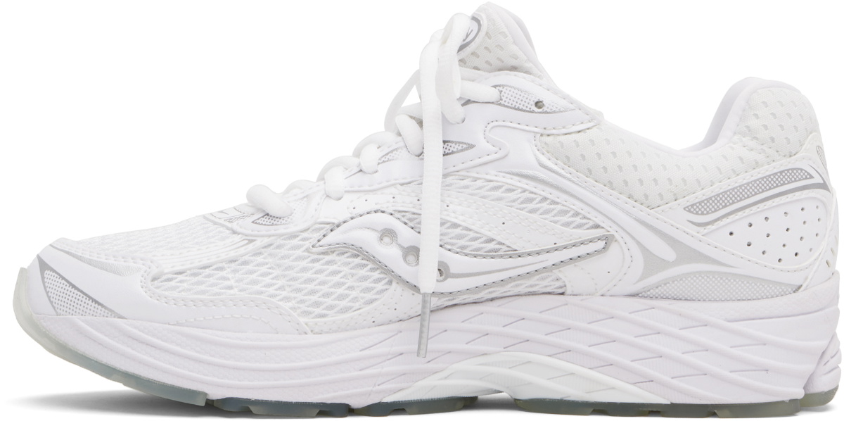 Saucony White ProGrid Omni 9 Socktop Sneakers