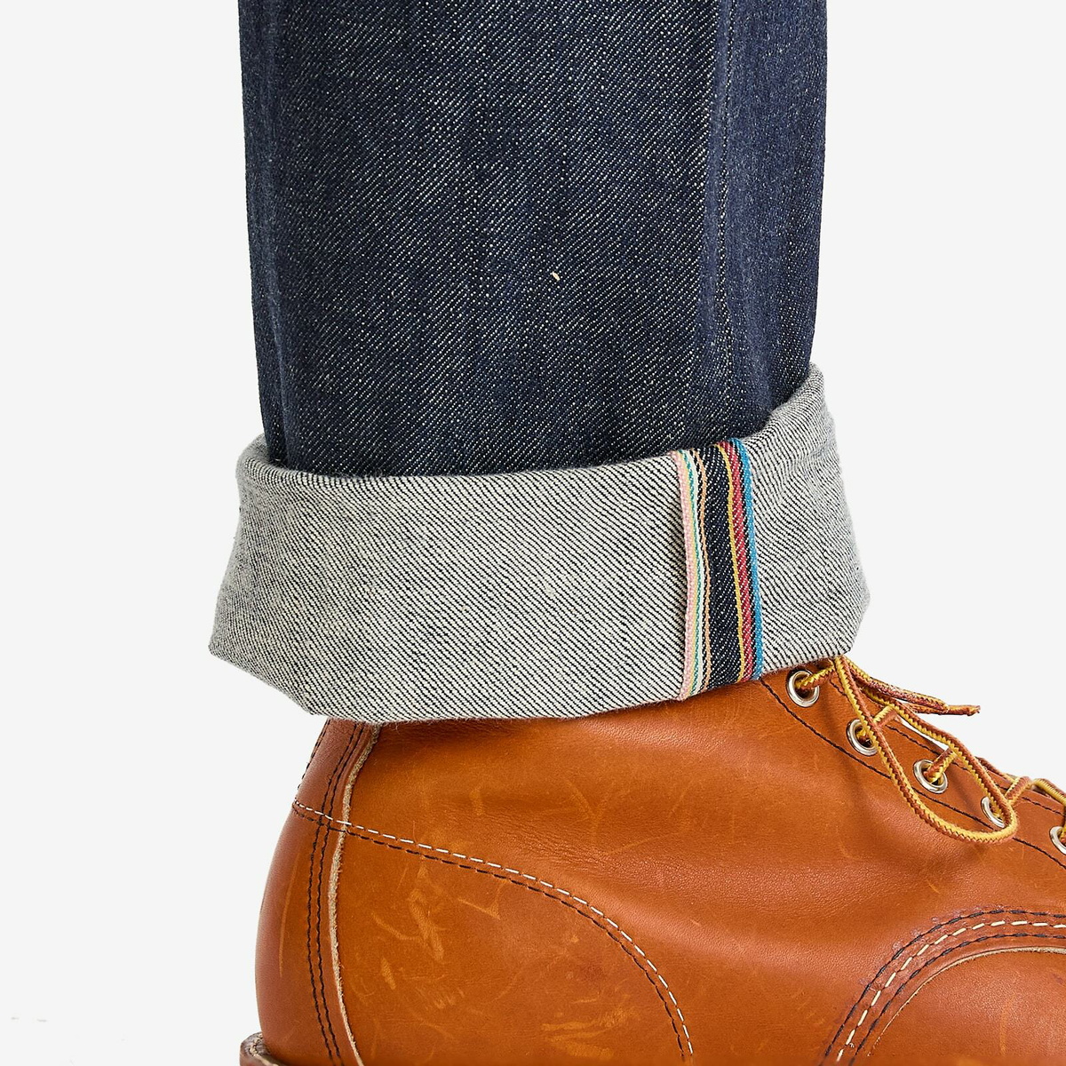 Paul Smith Men's x Lee Custom Selvedge Denim 101 Jeans in Blue