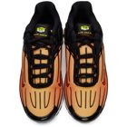 Nike Orange and Black Air Max Plus III Sneakers