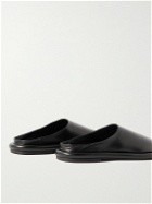 JW Anderson - Leather Slippers - Black