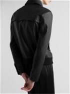 SAINT LAURENT - Padded Leather Jacket - Black