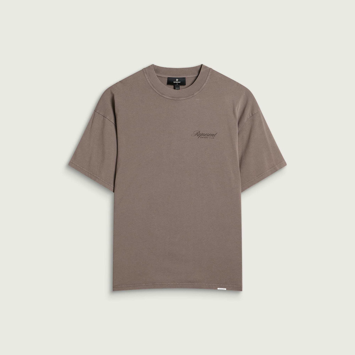 Represent Men's Owners Club Script T-Shirt in Truffle