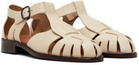 HEREU Off-White Pesca Sandals
