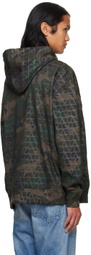 Valentino Khaki Camouflage Hoodie
