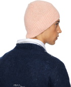 Dries Van Noten Pink Alpaca Blend Beanie