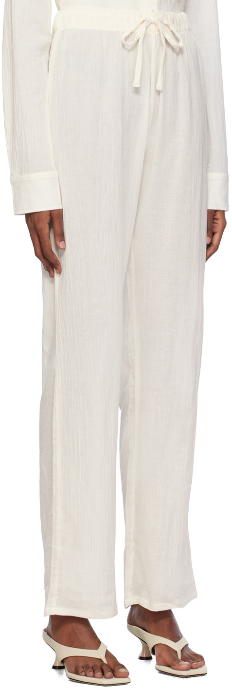 ÉTERNE Off-White Willow Lounge Pants