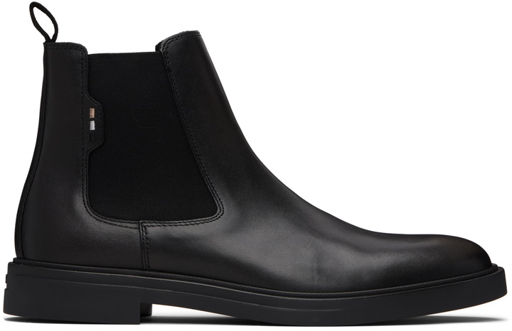 Photo: BOSS Black Nappa Leather Chelsea Boots