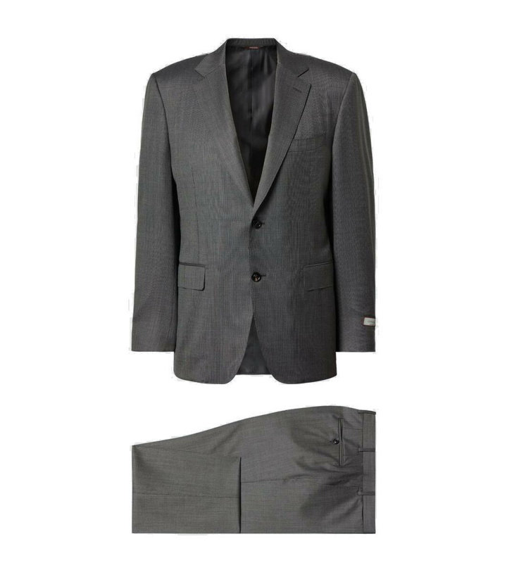 Photo: Canali Single-breasted wool suit