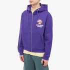 Sky High Farm Men's Flatbush Zip Hoody in Purple