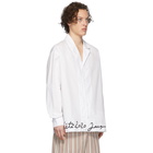 Jacquemus White La Chemise Coup De Soleil Shirt