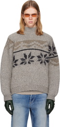 Magliano Gray Drunk Norvegese Sweater