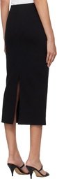 High Sport Black Petra Midi Skirt