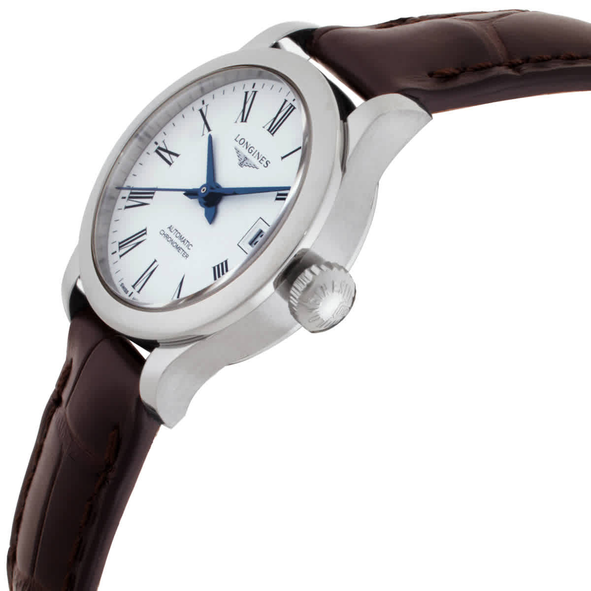 Longines Record Automatic White Dial Ladies Watch L23204112