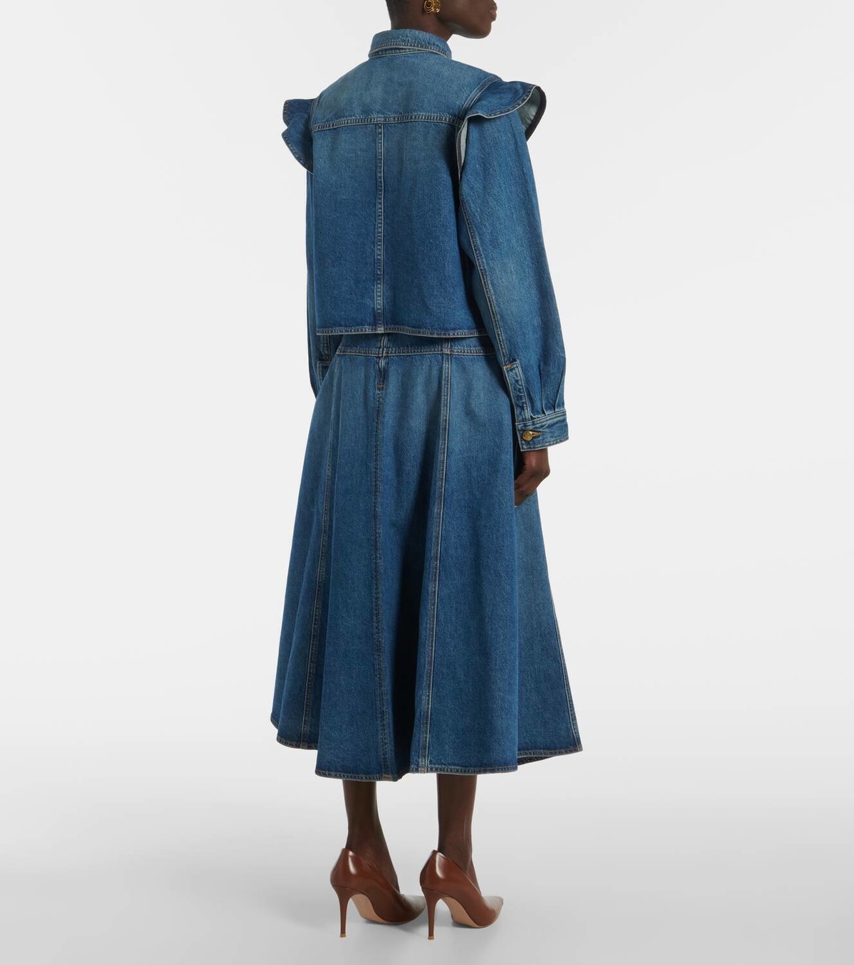 Ulla Johnson Mathilde denim shirt