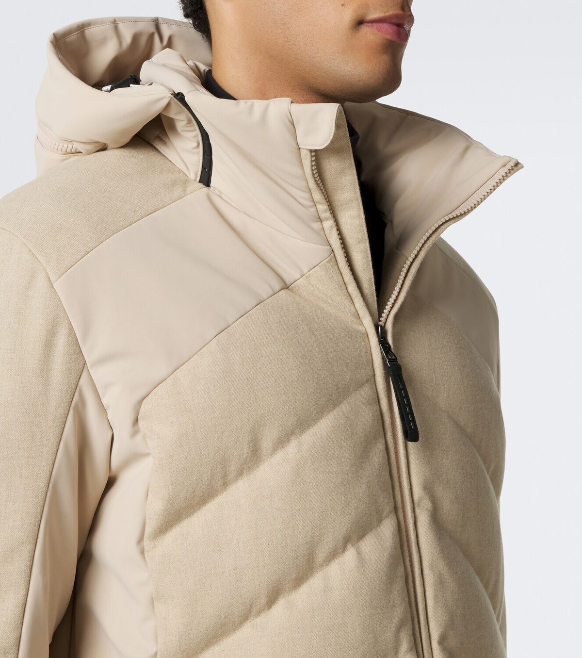 Bogner Flann flannel down ski jacket