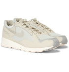 Nike - Fear of God Air Skylon II Leather, Felt and Mesh Sneakers - Gray