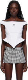 BONBOM White Gibson Tank Top