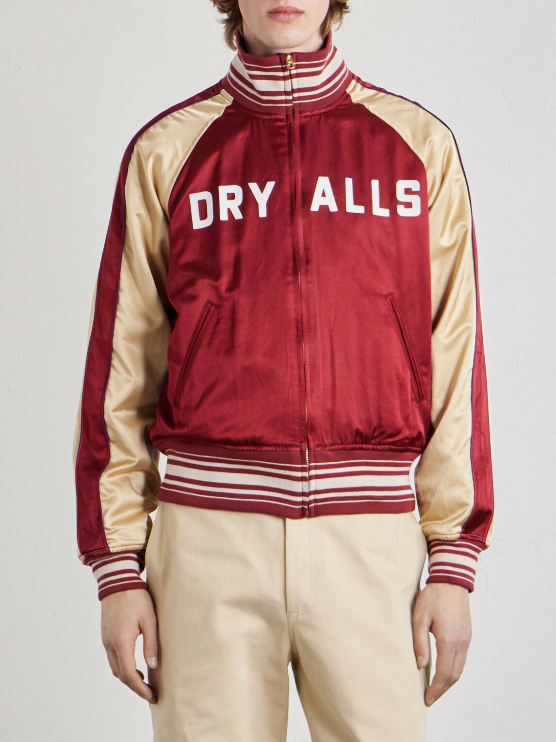Human Made - Reversible Logo-Appliquéd Cotton-Blend Satin Bomber Jacket - Red
