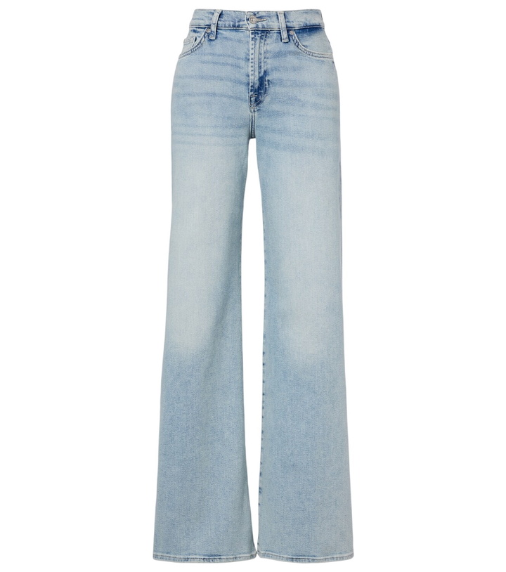 Photo: 7 For All Mankind Lotta wide-leg jeans