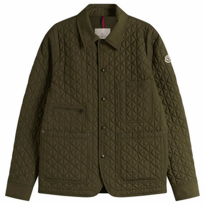 Photo: Moncler Men's Theoline Shirt Jacket in Green