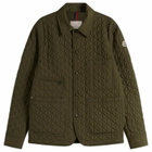 Moncler Men's Theoline Shirt Jacket in Green