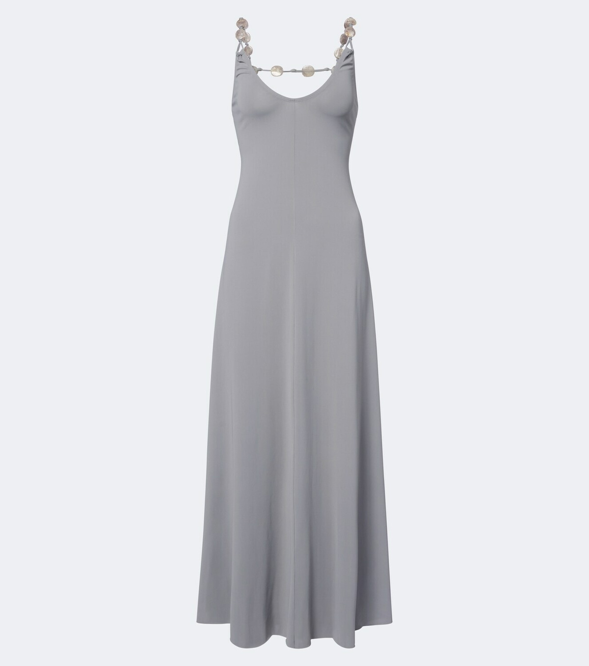 Eres Sculpturale embellished jersey maxi dress