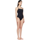 Loulou de Saison Black Itak LDS Criss-Crossing Straps Swimsuit