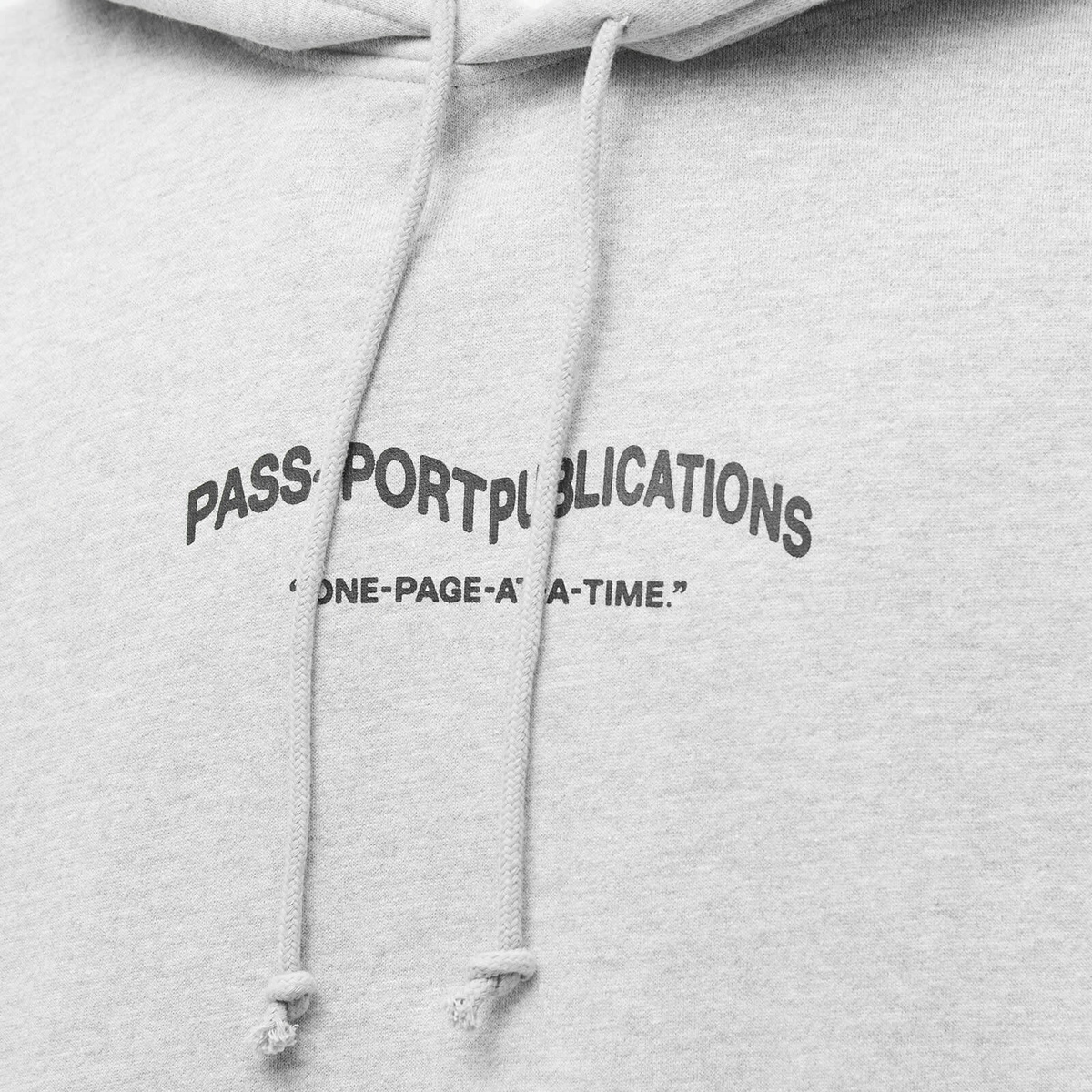 Pass~Port Men's Publish Hoody in Ash Heather