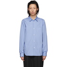 Comme des Garcons Homme Blue Cotton Shirt