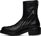 A DICIANNOVEVENTITRE Black Kangaroo M110 Boots