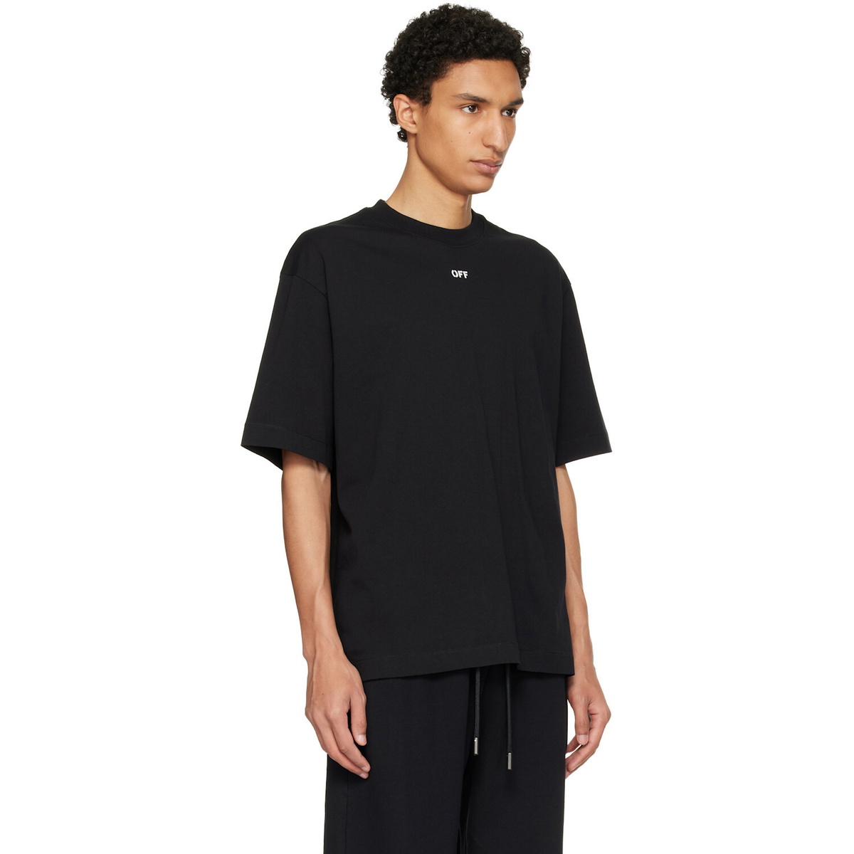 Off-White Black Chain Arrow Skate T-shirt
