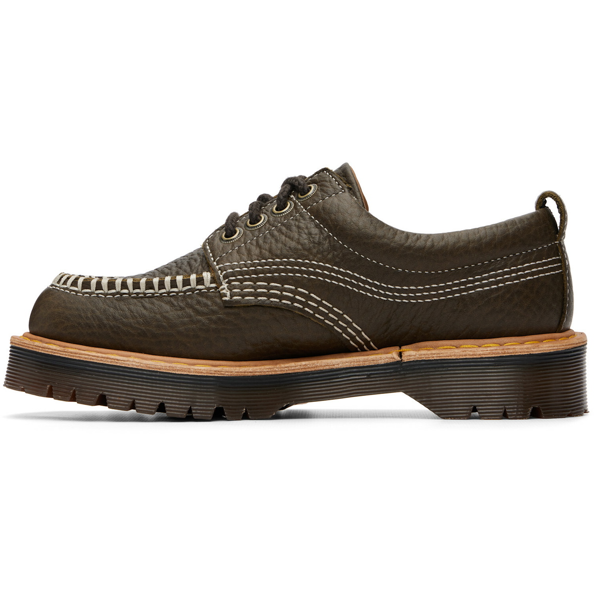 Dr. Martens Khaki Lowell Derbys