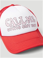 Call Me Trucker Hat in Red