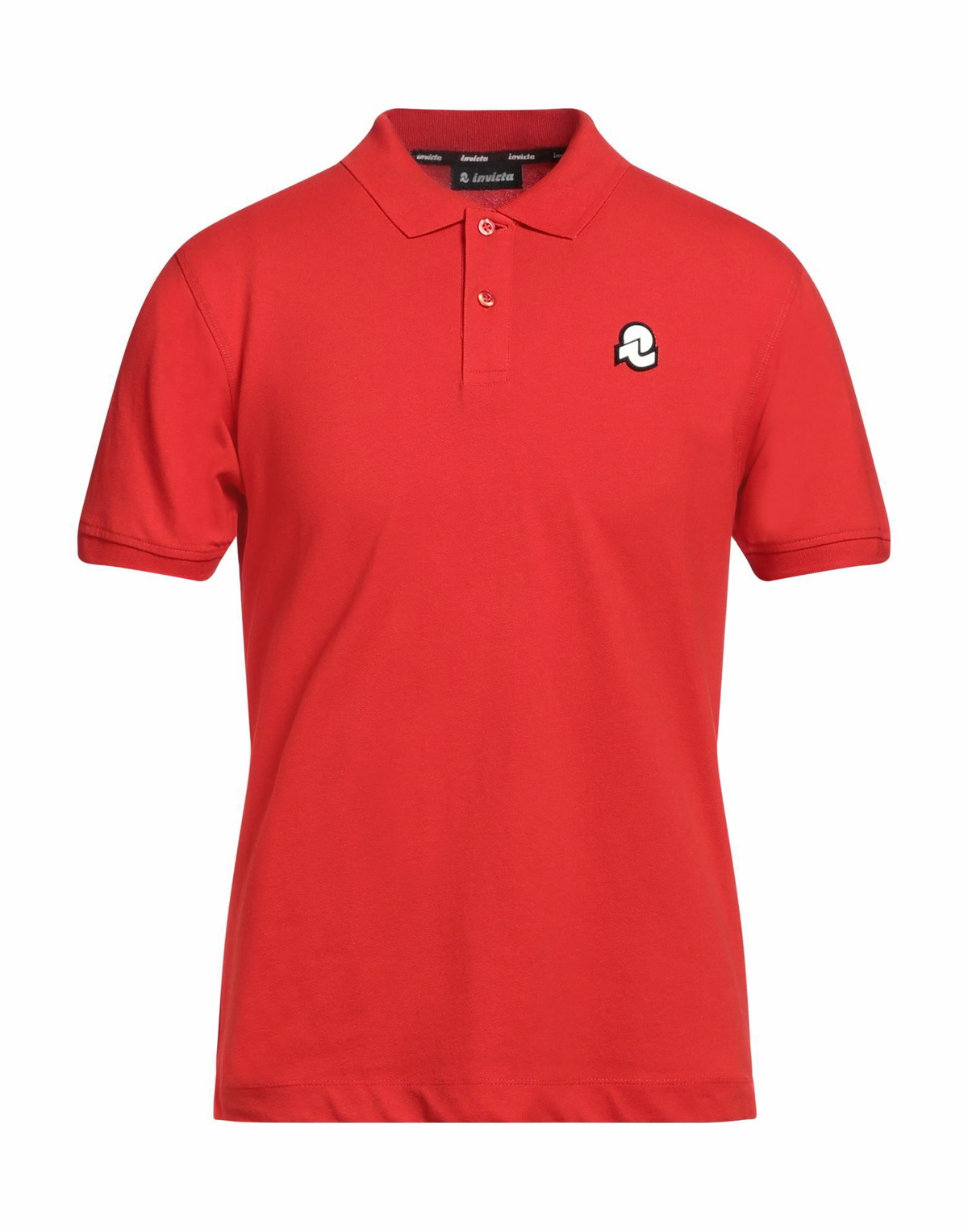 Invicta Mens Polo shirt in Tomato red