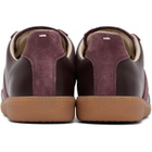 Maison Margiela Burgundy Replica Sneakers
