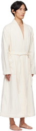 Baina Off-White Sulis Bathrobe