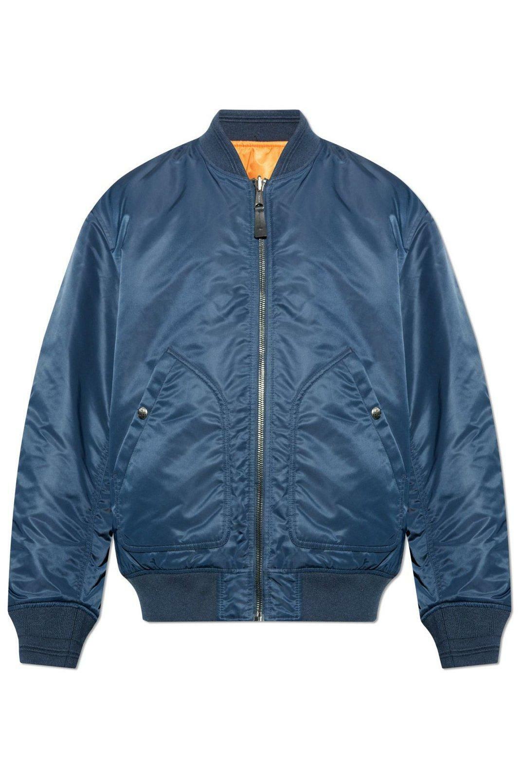 Diesel Black L-Franz-Patch Bomber Jacket Diesel
