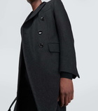 Tom Ford Double-breasted wool and cashmere coat